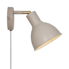 Nordlux Pop Wandlamp - Ø15,5cm - E27 - Beige