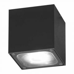 Konstsmide Cesena Plafondlamp Buiten - LED - 3000K - IP54 - Antraciet
