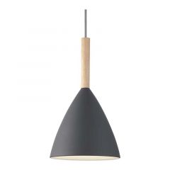 Design For The People Pure Hanglamp - Ø20cm - E27 - Grijs