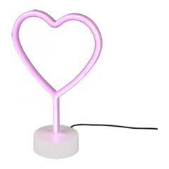 Reality Heart Tafellamp - LED - Wit