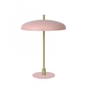 Elgin tafellamp van Lucide in pastel roze kleur